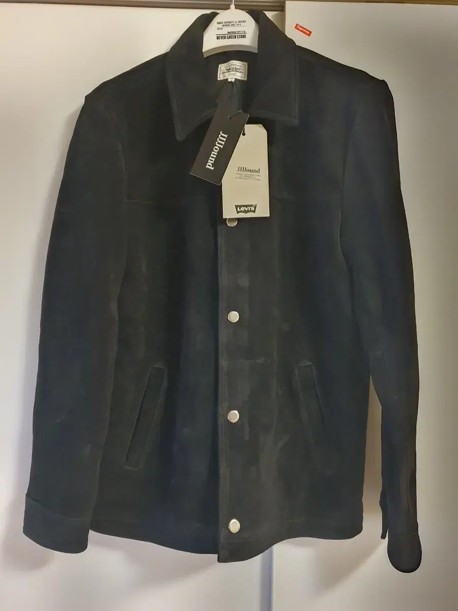 [M]Ground Levi's Suede Jacket