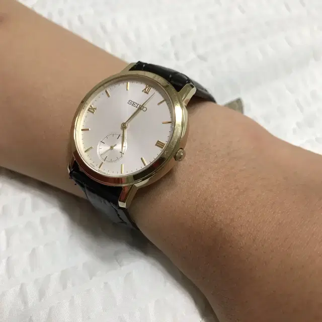 세이코 서브세컨즈 쿼츠 시계 seiko 시계