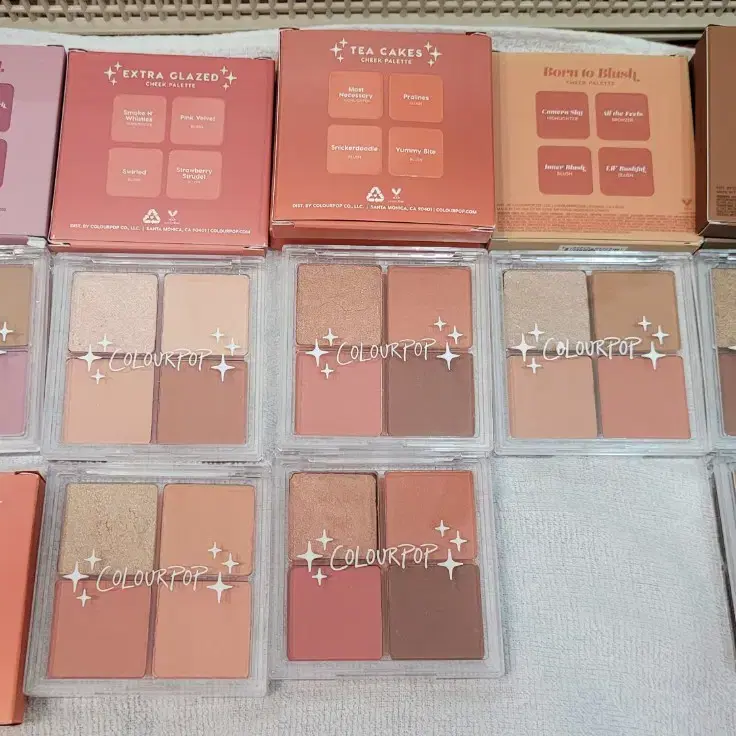 컬러팝 colourpop 치크 팔레트 블러셔 새상품