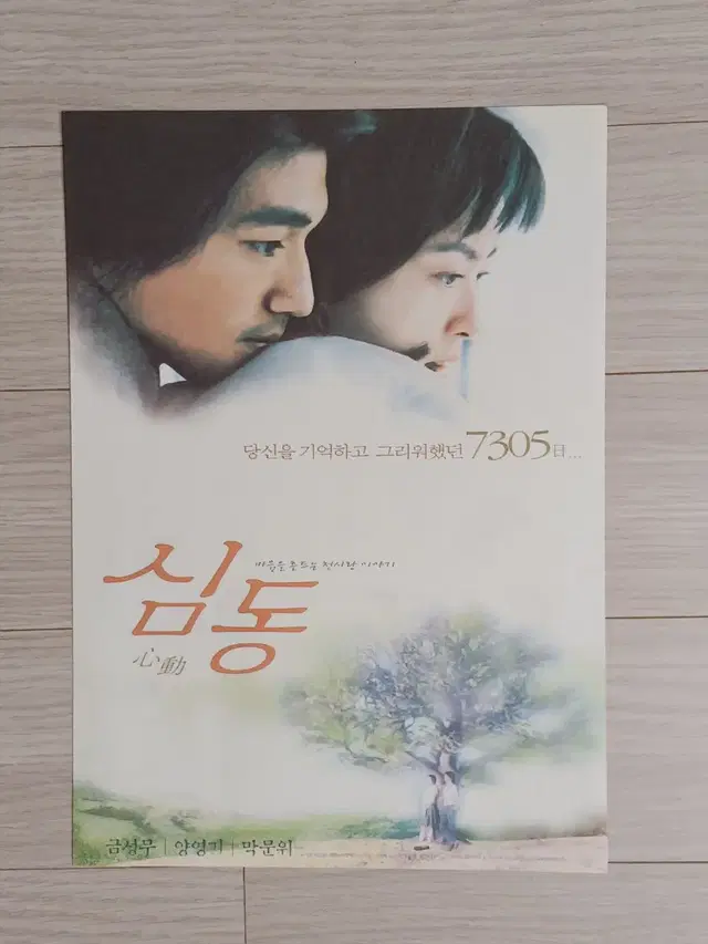 금성무 막문위 심동(2000년)전단지