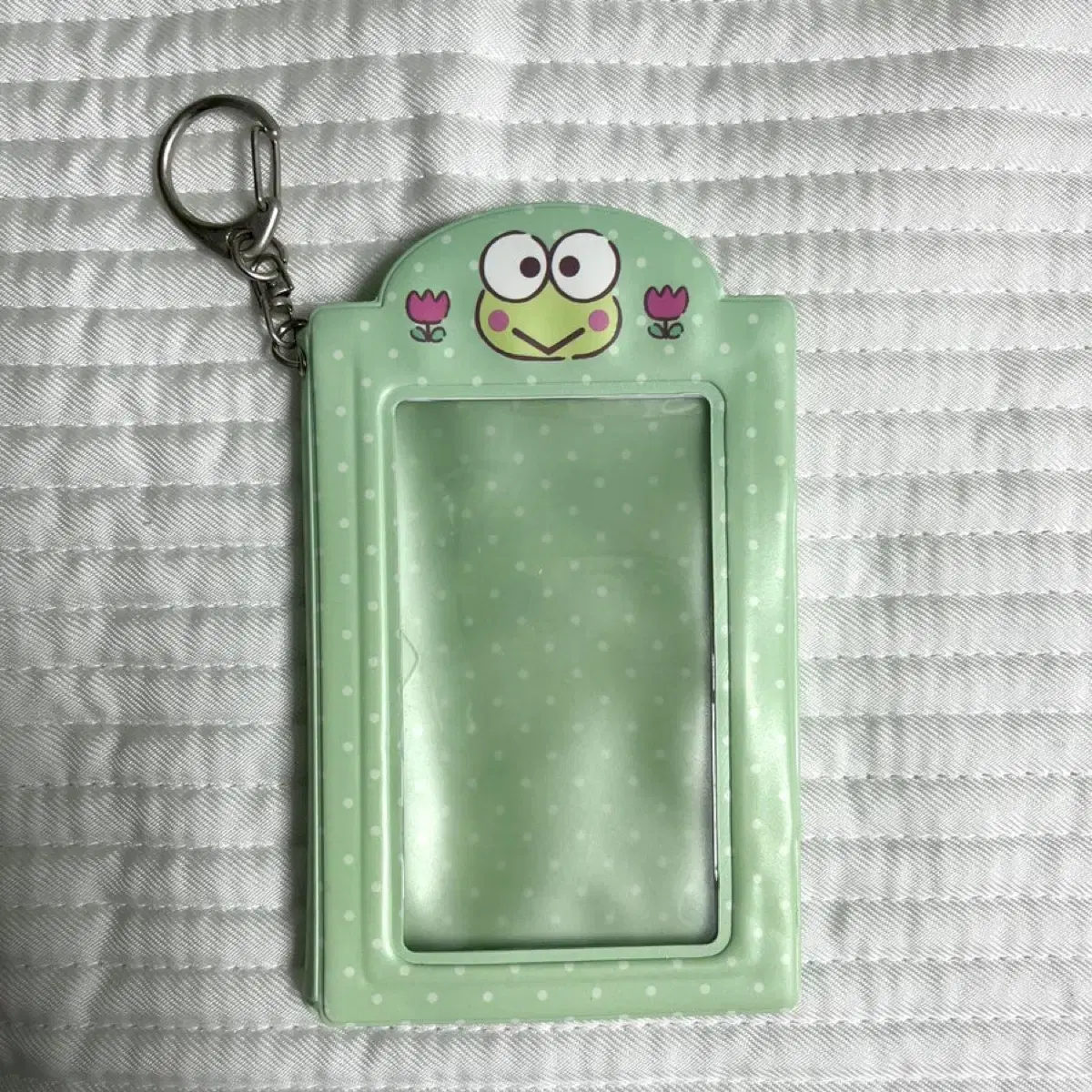 (TAKPO) Sanrio Keroppi Character Target 2021 Memo Photo Photocard Holder (Poka)