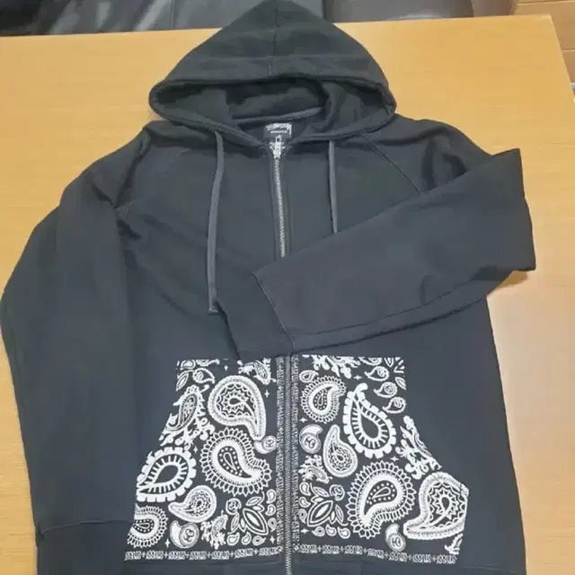 [M] Stussy paisley hoodie 스투시 페이즐리 후드집업