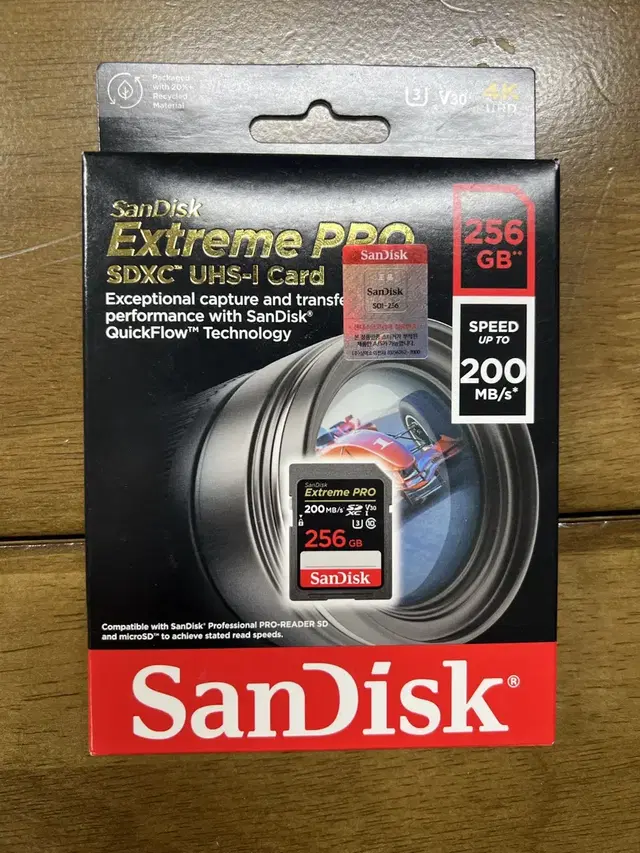 Sandisk SD UHS-I Extreme Pro 256G 판매