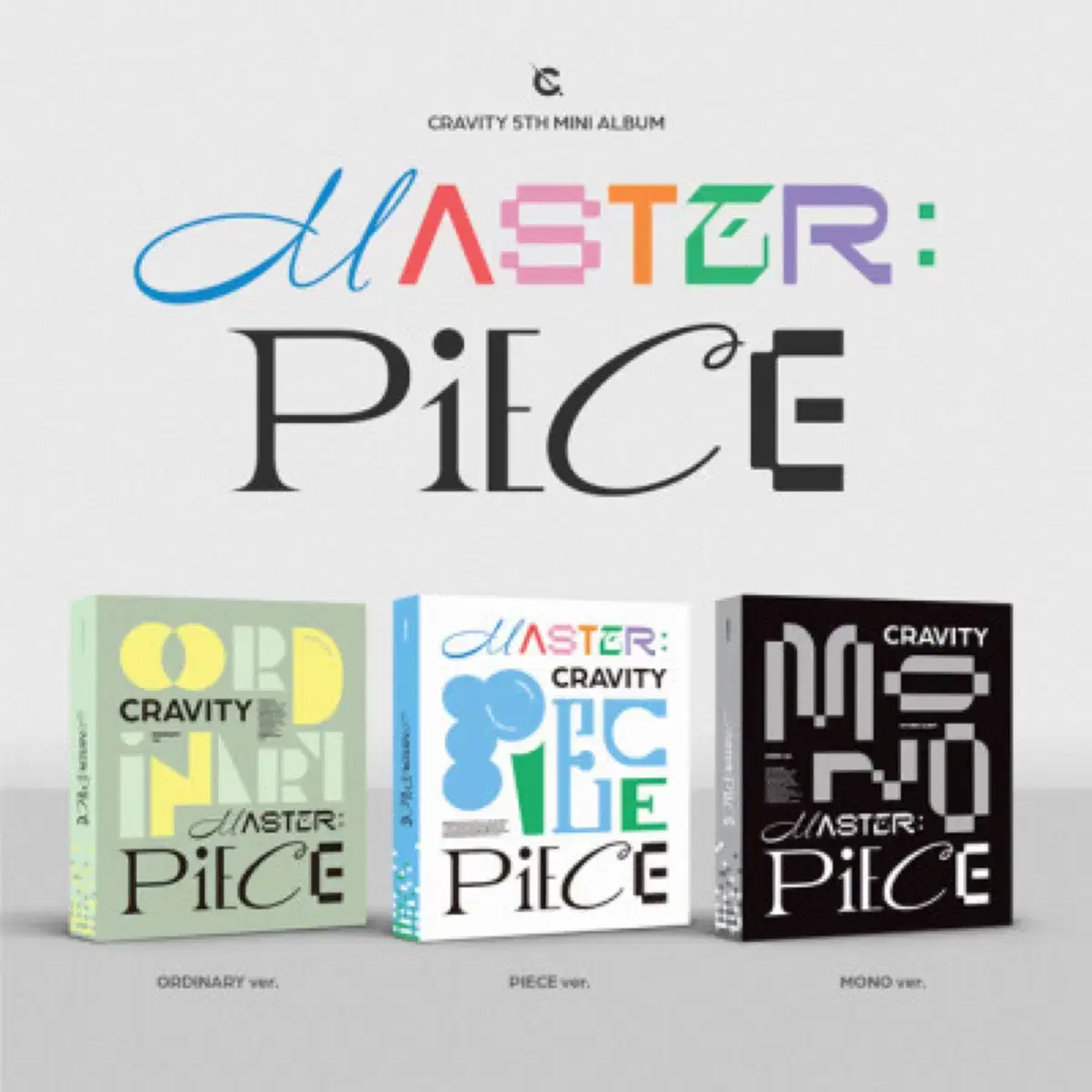 Cravity Mini Album 5집 : MASTER:PIECE Unsealed album for sale