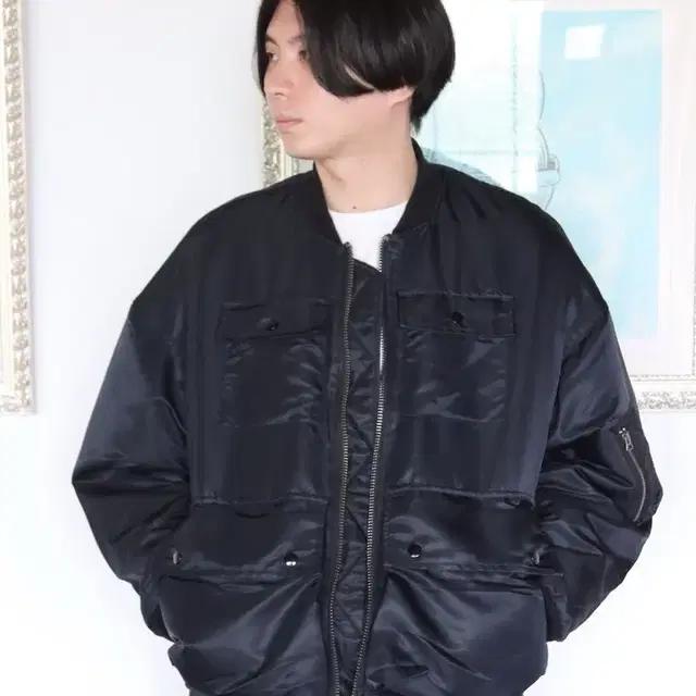 프레시서비스 five pocket bomber jacket