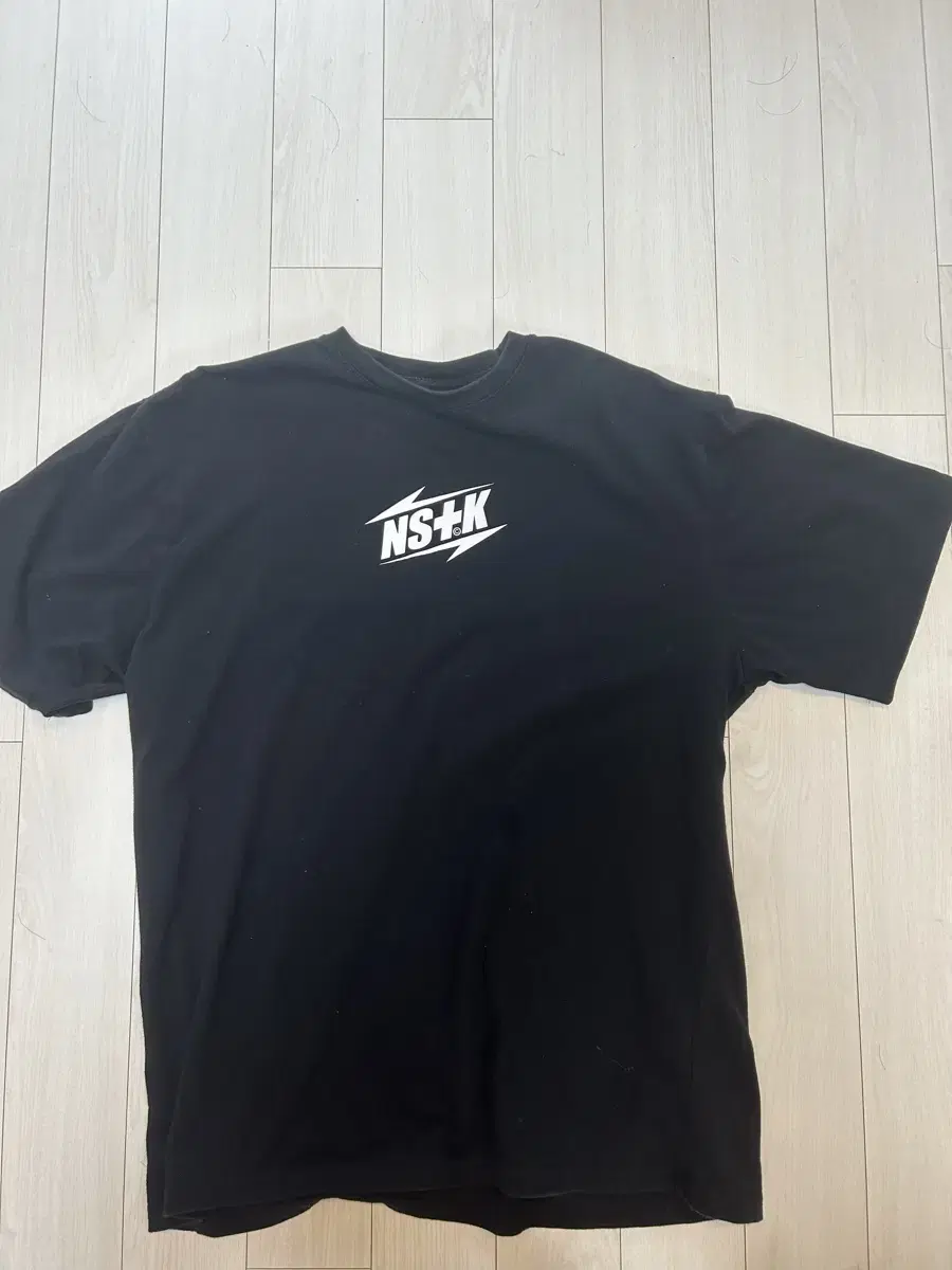 Nasty Kick Short Sleeve Black Large