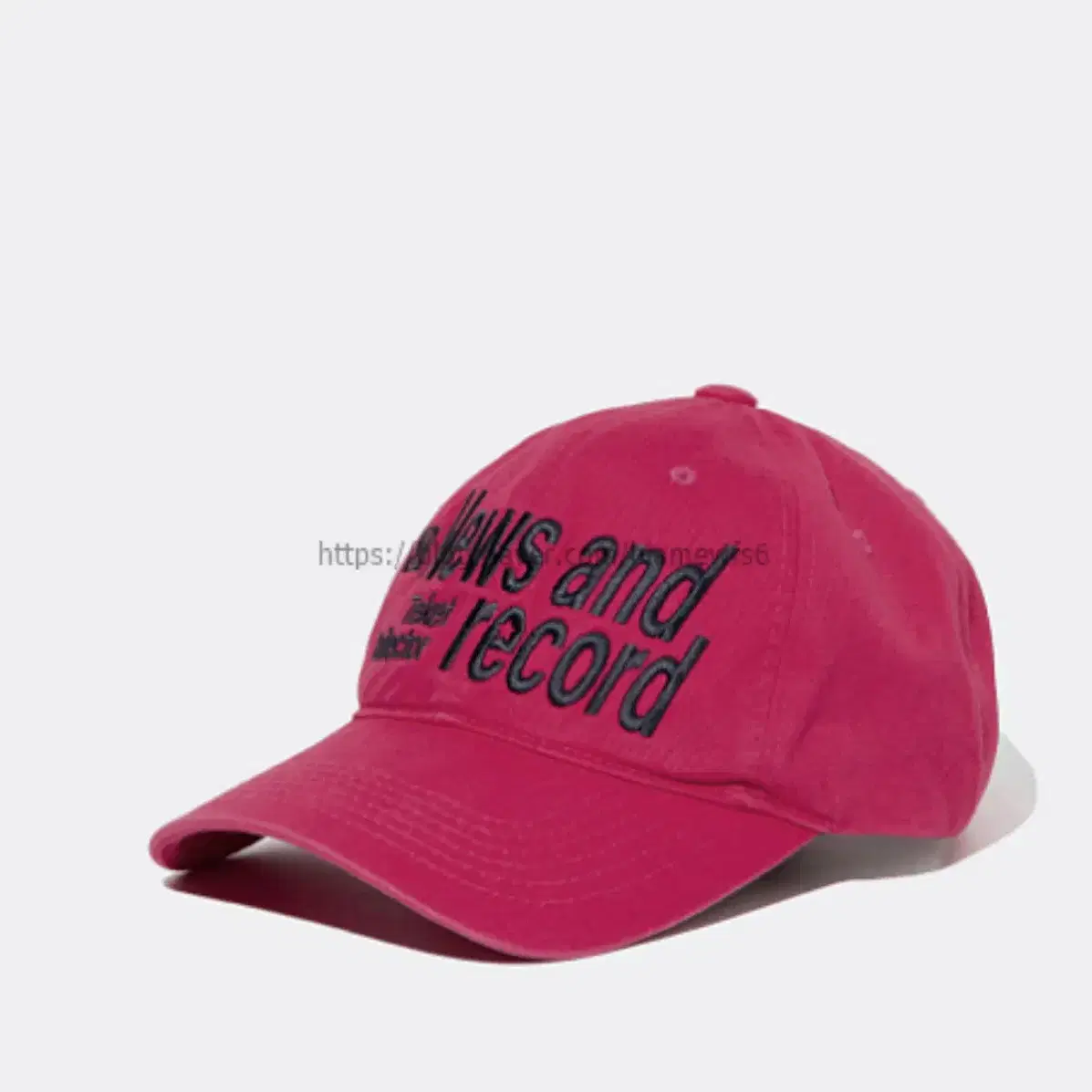 테켓 Record cap 핑크