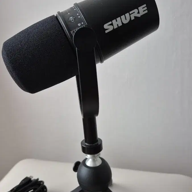 슈어MV7 podcast kit USB/XLR 하이브리드 다이나믹 마이크