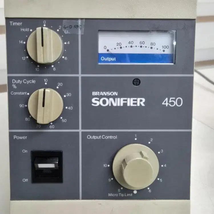 BRANSON SONIFIER 450 / 102 초음파 파쇄기