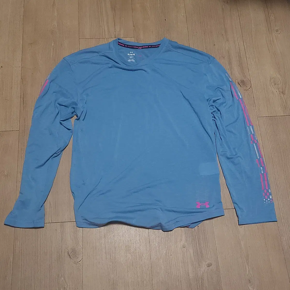 Under Armour UA Run Anywhere Breeze Long Sleeve bloo XL 1376501-400