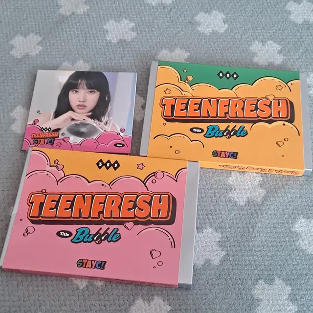 스테이씨 TEENFRESH 버블 개봉 앨범