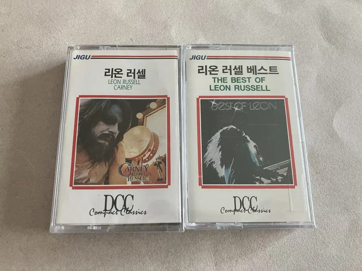 리온러셀 Leon Russell 3집 & 베스트 앨범 미개봉 카세트테이프