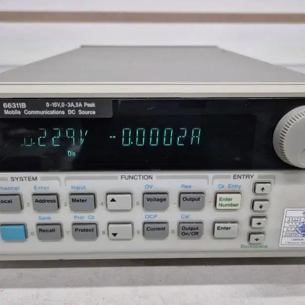 Agilent 66311B 15V 3A, 5A C Source