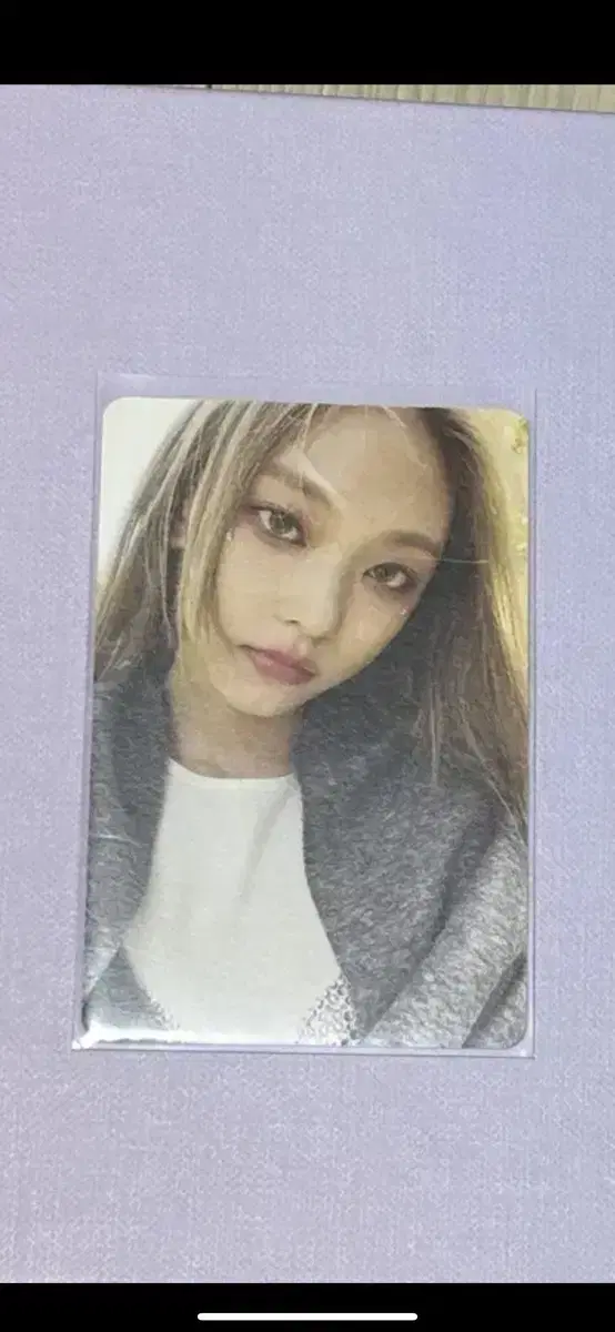 New Jeans haerin photocard