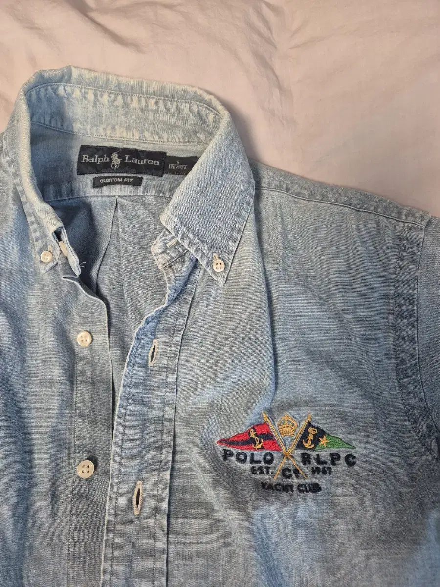 Polo Light Blue Denim Shirt