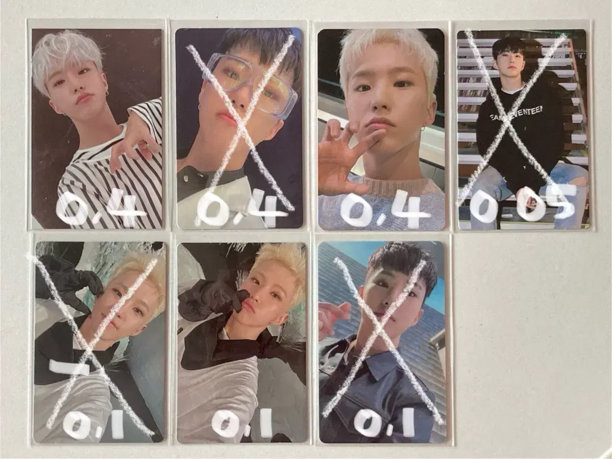 Seventeen hoshi photocard WTS