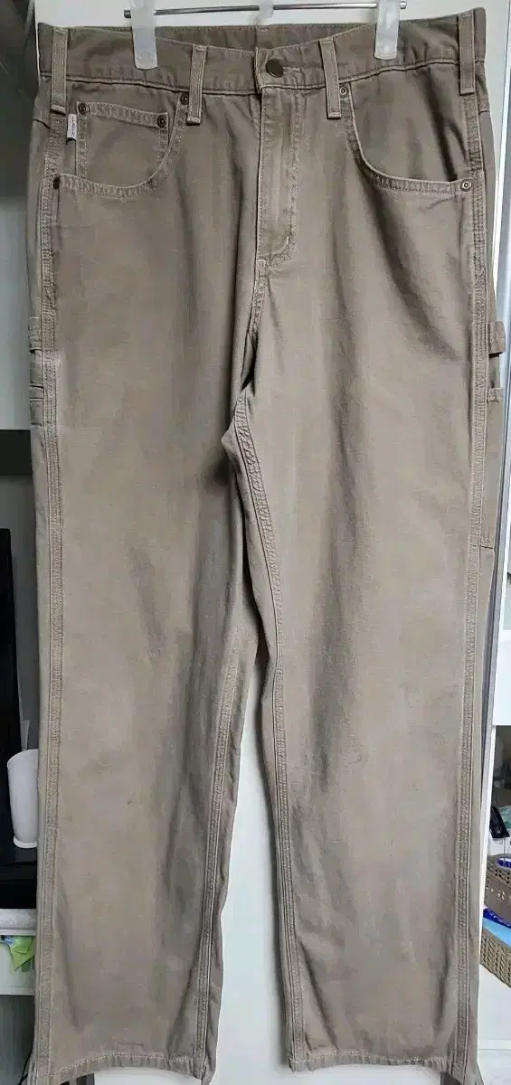 Calhart Canvas Carpenter Work Pants B159 MUS 32 x 34