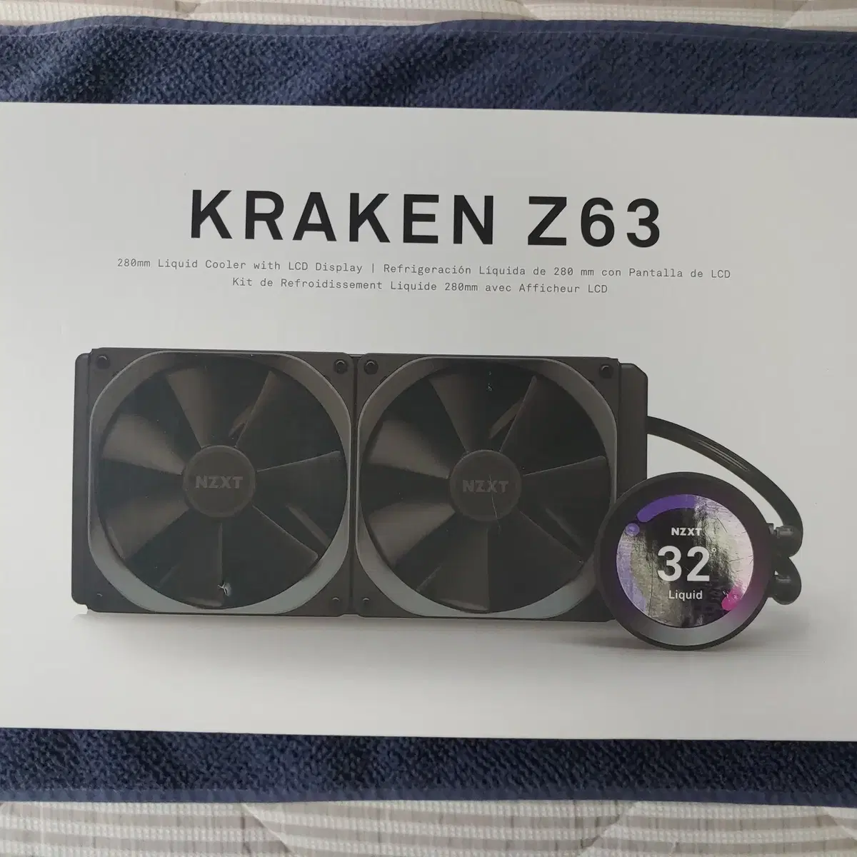 크라켄 수냉쿨러 NZXT KRAKEN Z63 280mm