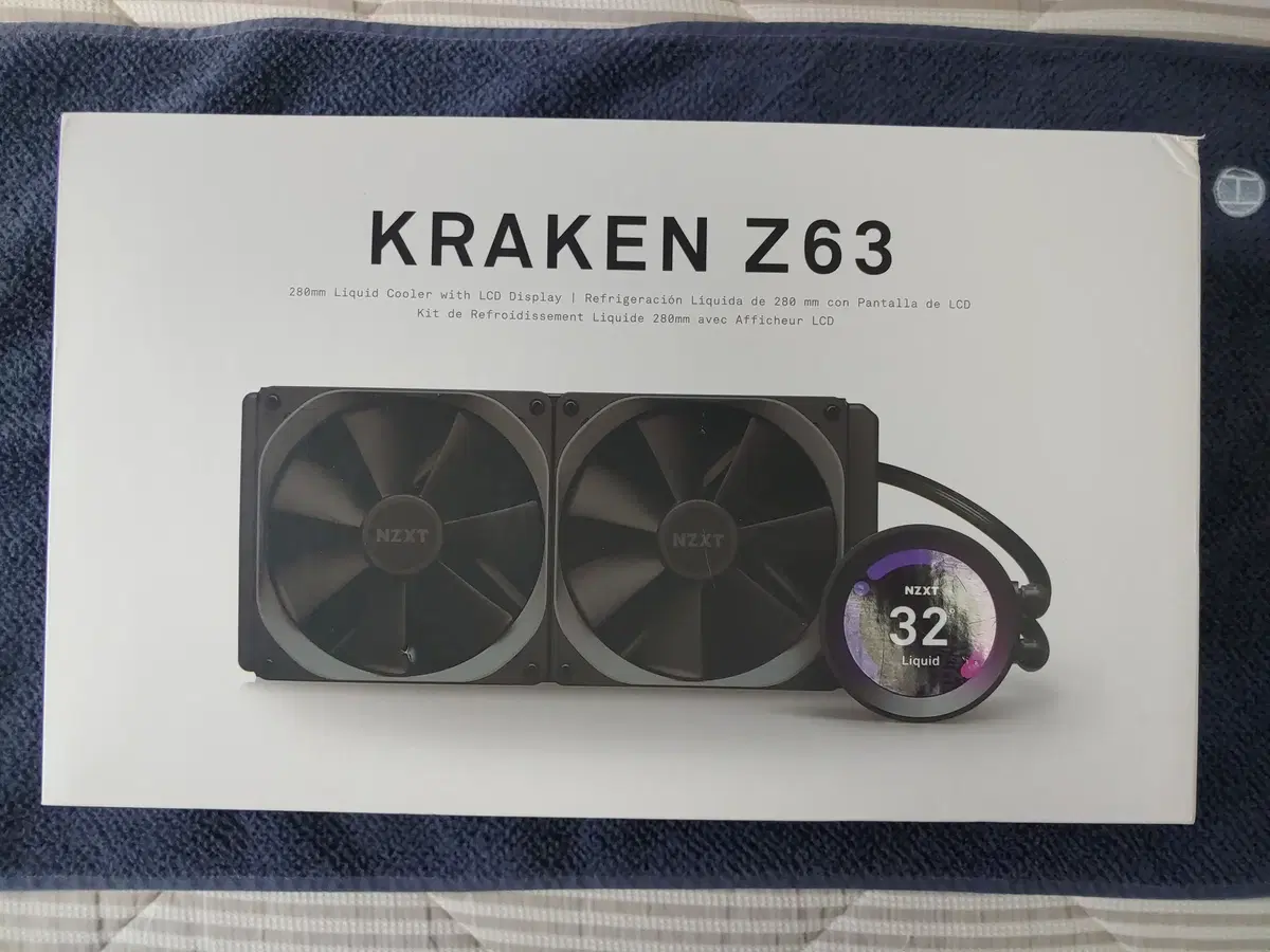 크라켄 수냉쿨러 NZXT KRAKEN Z63 280mm