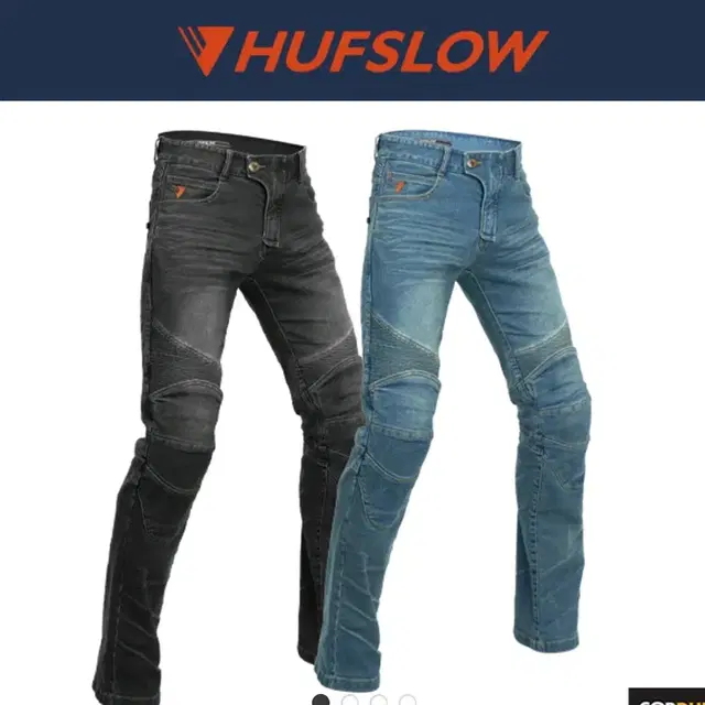 HUFSLOW 211CK 팔코 코듀라 케블라 라이딩진 오토바이 청바지 바