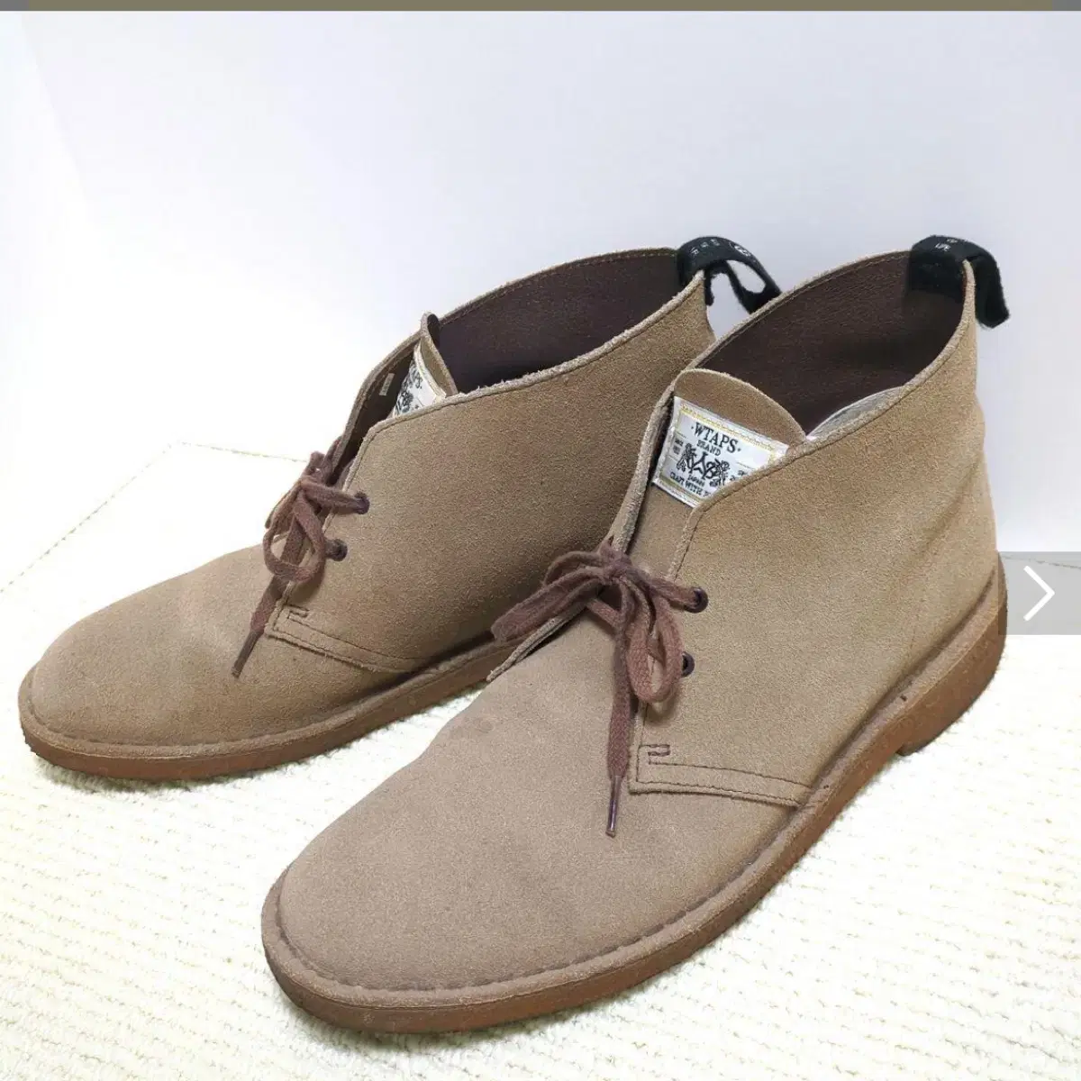 13SS WTAPS DESERT BOOTS 더블탭스 클락스 데저트부츠