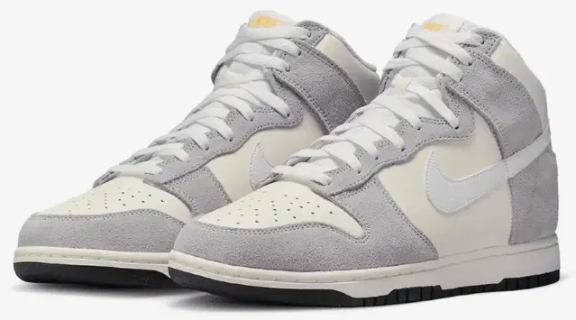 Nike Dunk High Retro Grey White_290mm