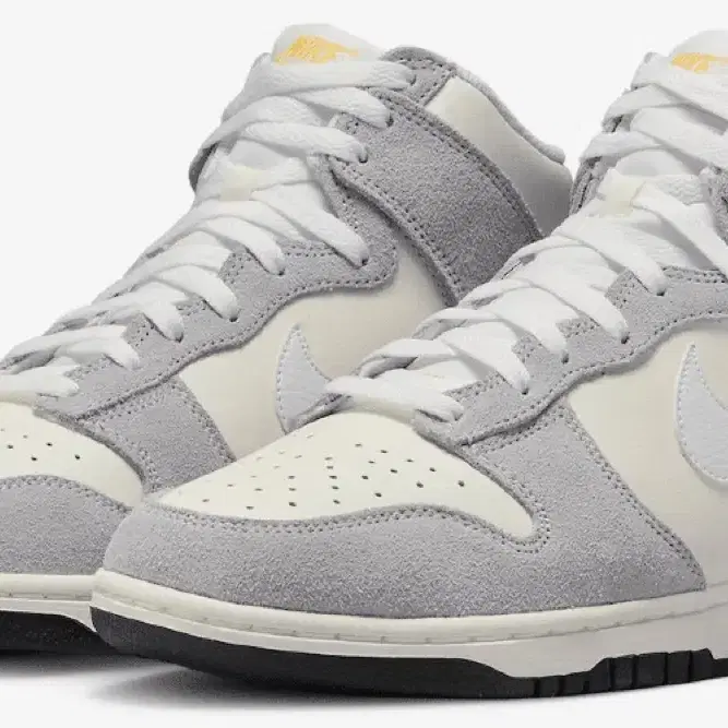 Nike Dunk High Retro Grey White_290mm