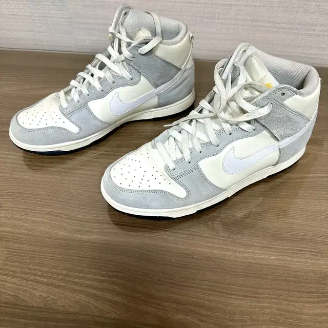 Nike Dunk High Retro Grey White_290mm