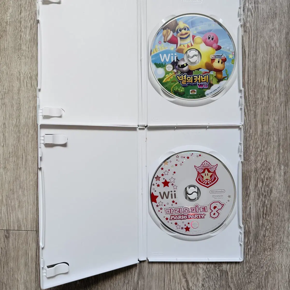 Wii CD 정리해요.