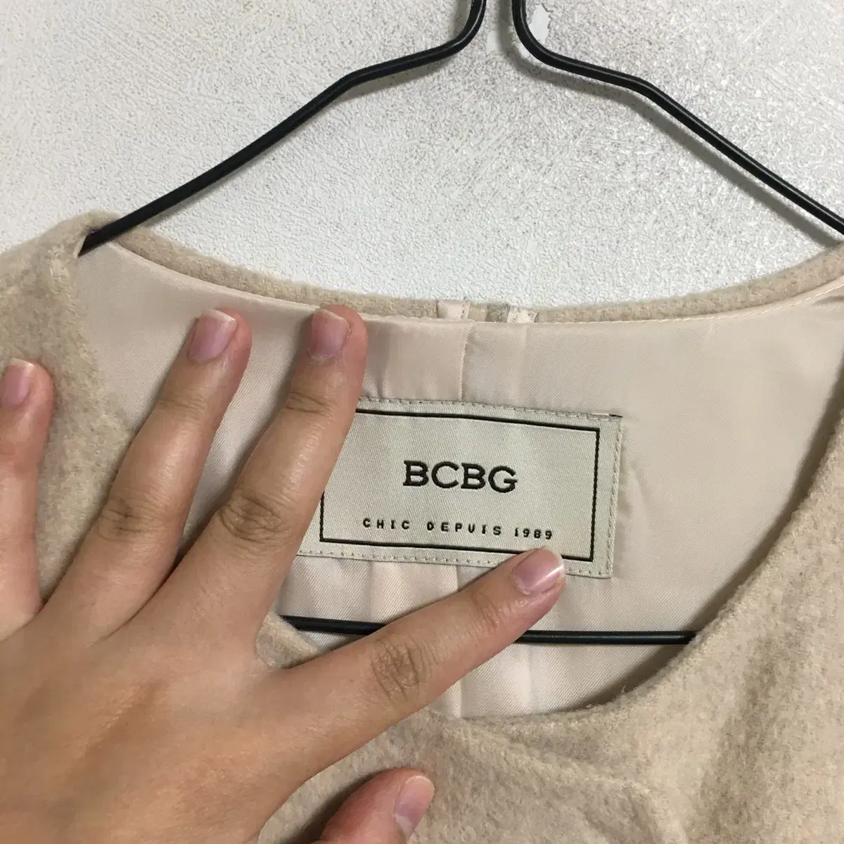 BCBG 비씨비지 울 코트 66