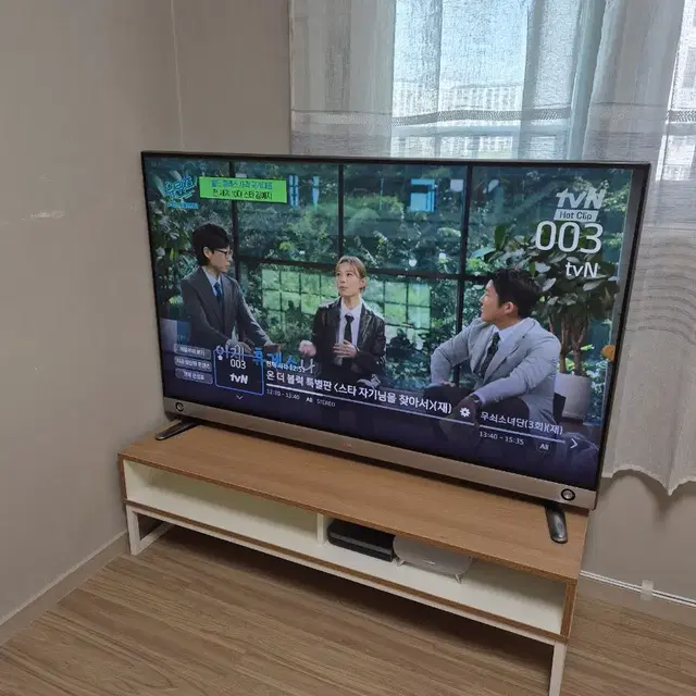 LG TV 55인치 + TV 선반 + 3D 안경