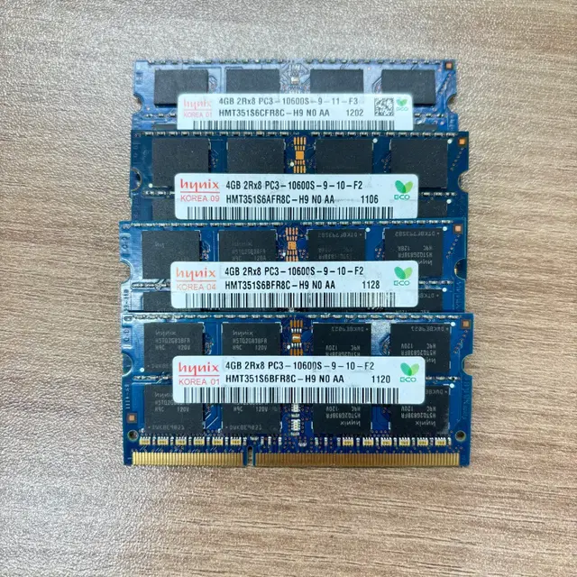 DDR3 4GB 메모리 노트북용 SK하이닉스 저 일반전력