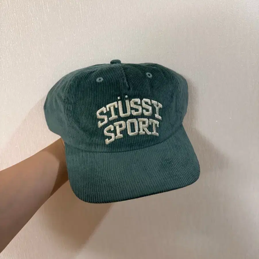 (새상품)Stussy 캡 다크틸