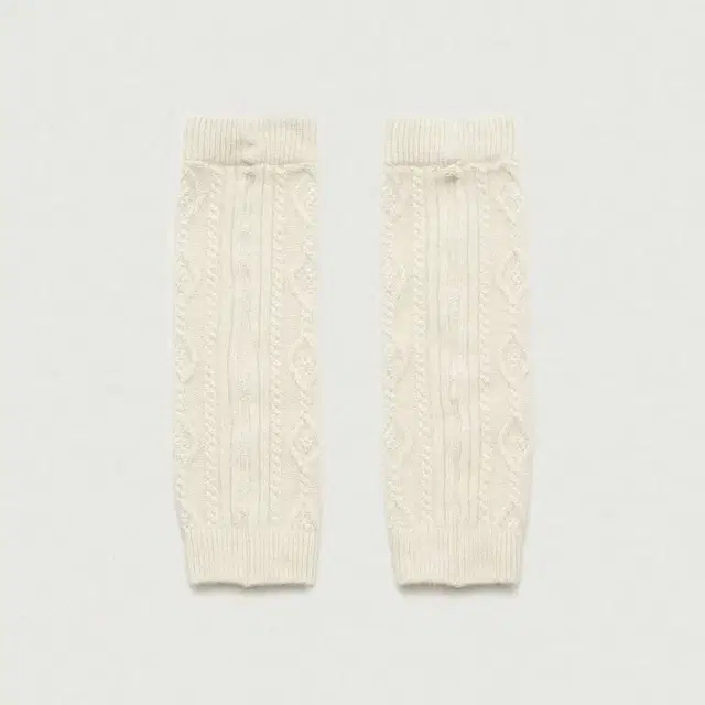 더바넷 Ivory Cable Knit Leg Warmer 레그워머 새상품