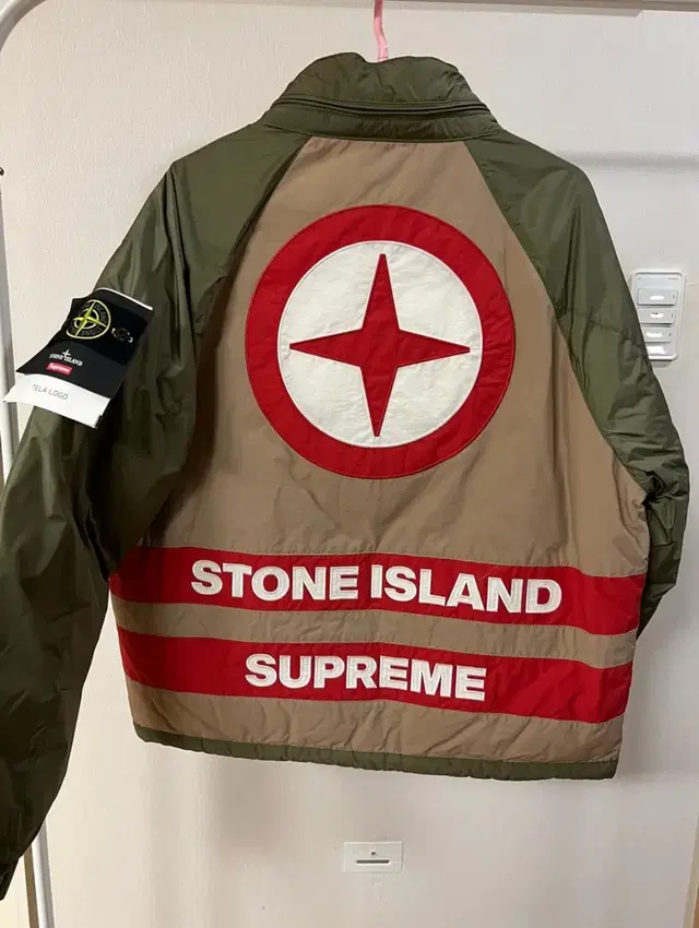 (새상품/M)Supreme X Stone Island