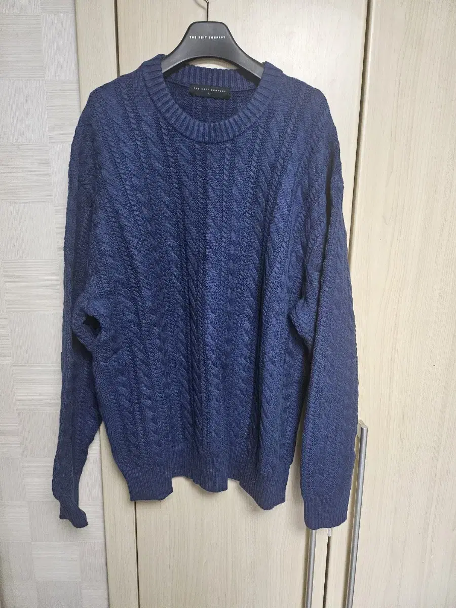 The Knit Company/23FW Mild cotton cable knit bloo/XL