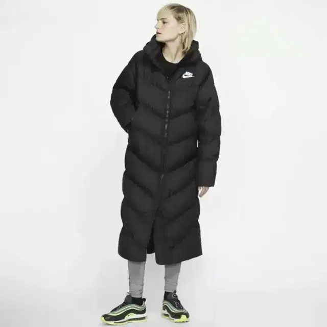 나이키 22fw 여성 다운 롱패딩 M