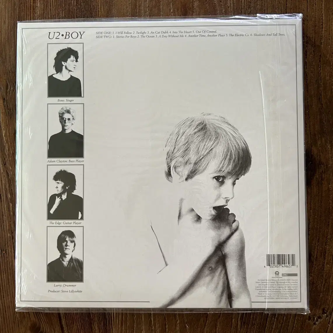 U2 1집 Boy 40주년 한정반 LP