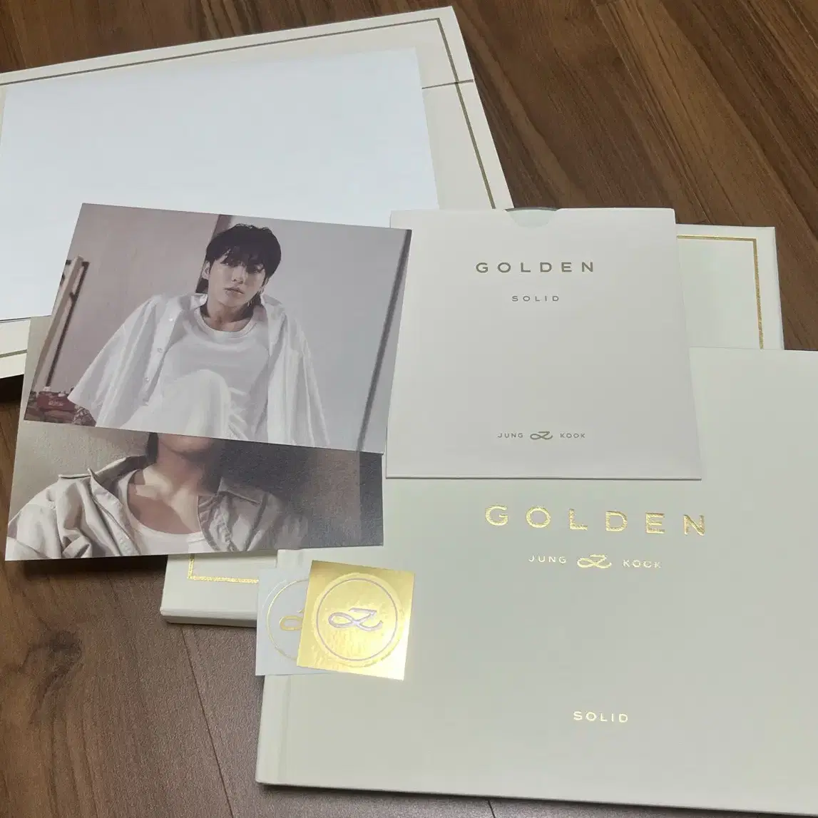 정국 골든 GOLDEN SOLID 앨범