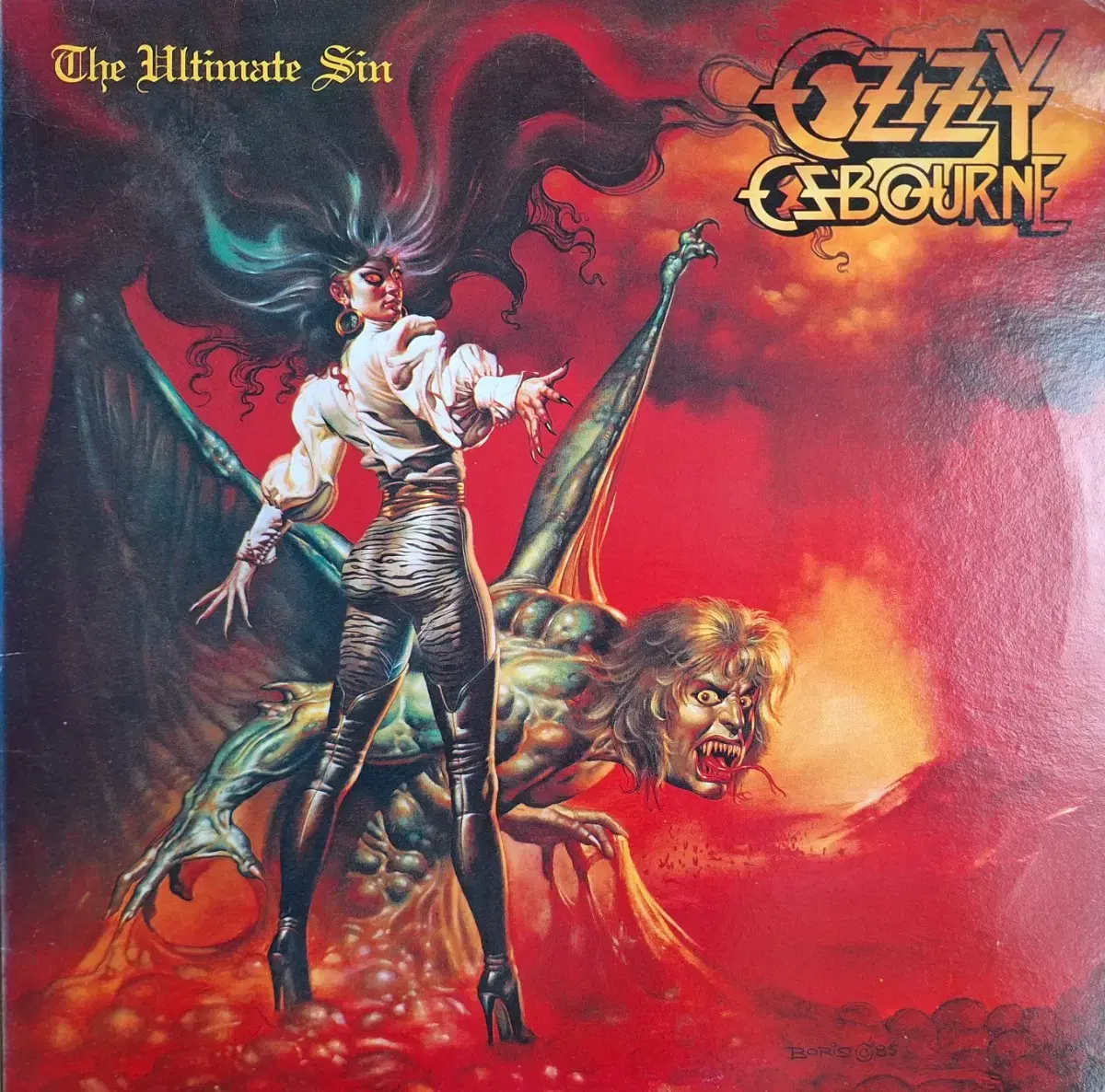 국내라이센스반/Ozzy Osborne-The Ultimate Sin LP