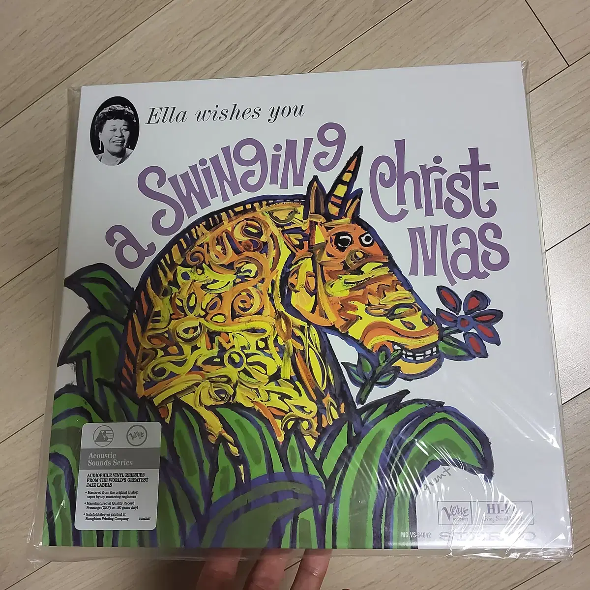 엘라 피츠제럴드  A Swinging Christmas 어쿠스틱사운즈LP