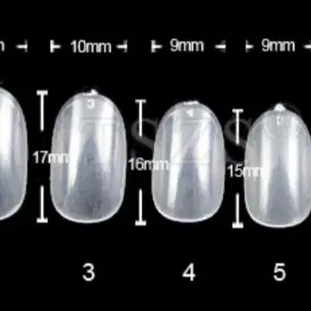 투명네일팁 네일팁 네일아트팁 네일용품 셀프네일 젤네일