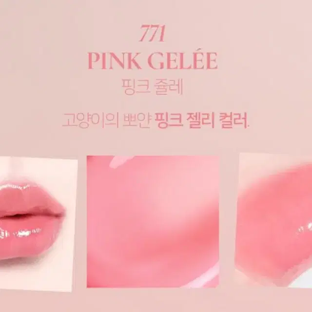 딘토 블러젤리 플럼핑 립 틴트 771 핑크 쥴레