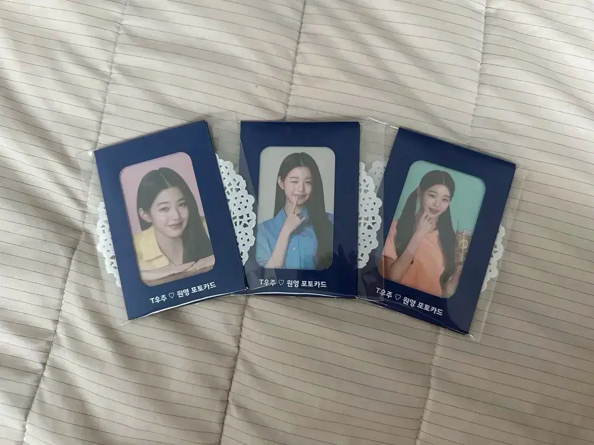 T-Universe jang wonyoung photocard (Distribution)