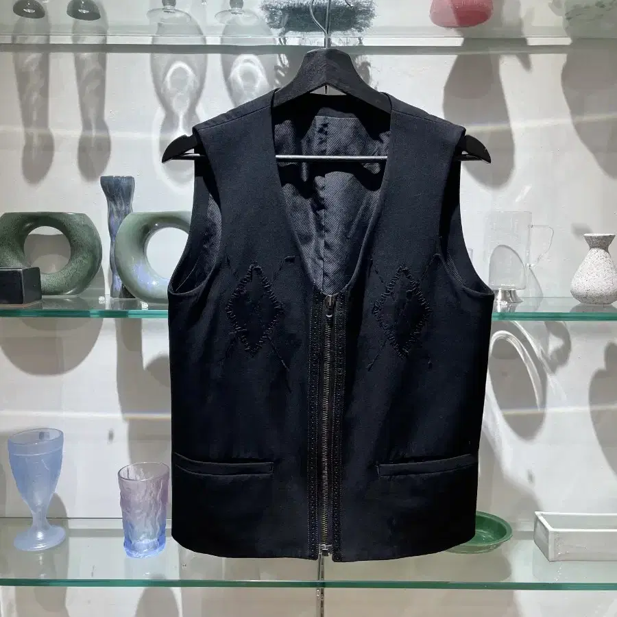 06FW 넘버나인 noir vest