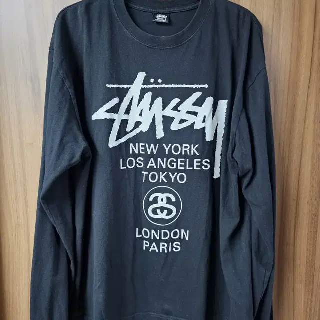 스투시 월드투어 L/S XL