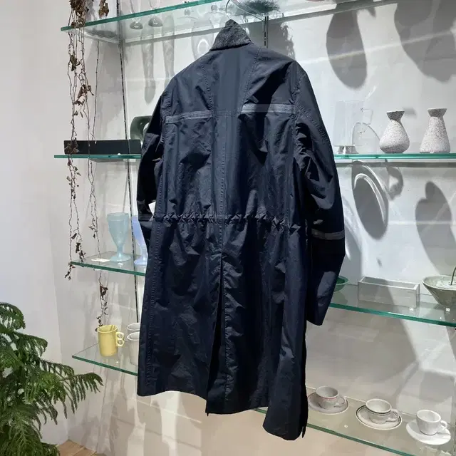 22AW 사카이 ripstop nylon military coat