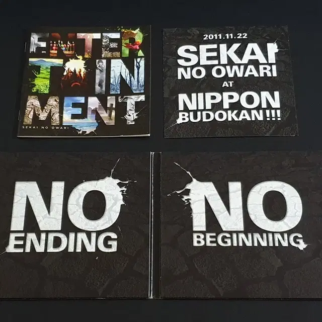 세카이노오와리 1집 앨범 ENTERTAINMENT (CD+DVD) 한정반