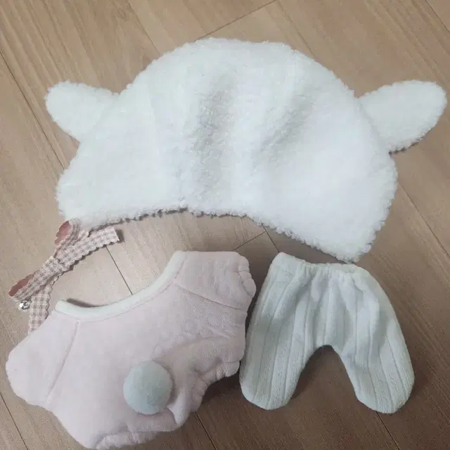 20cm 인형옷 솜사탕옷장 토끼