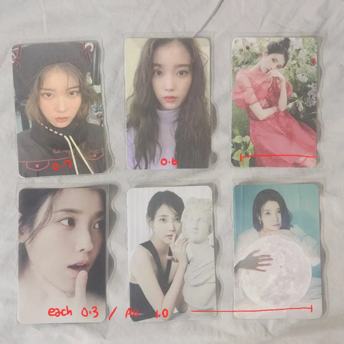 IU Yuyana 4th season's greetings Photocard photocard sell WTS